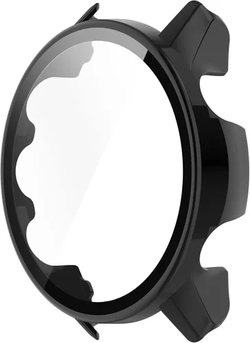 Miniatura 5 de Funda protectora compatible con Garmin Forerunner 955 Protector de pantalla para Garmin Forerunner 955 Solar PC+vidrio templado cobertura completa 3