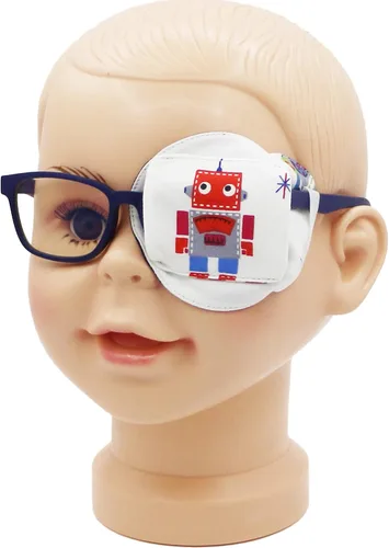 Miniatura 29 de Astropic Parche para ojos de algodón y seda 3D para niños, parche de ojos para niñas para gafas Parche médico para niños con ojo perezoso