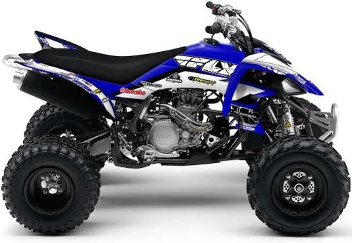 Miniatura 2 de All Years Raptor 350 13 Fly Blue Senge - Kit de gráficos compatible con Yamaha