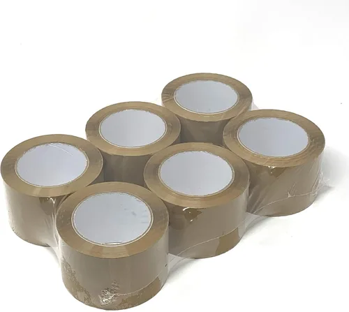Miniatura 3 de Allgala Paquete de valor de cinta de embalaje de sellado de cartón resistente, transparente (4 rollos) 3 "x110-TP10003