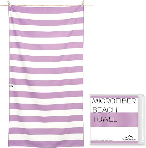 Miniatura 11 de Your Choice - Juego de toallas de microfibra de secado rápido para playa, viajes, natación, piscina, campamento, actividades al aire libre y toalla