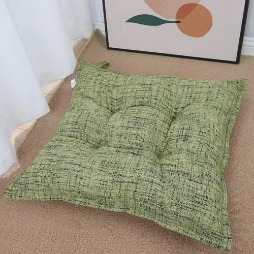 Miniatura 14 de SINSOSSO - Almohadas de suelo grandes de 22 pulgadas, de espuma viscoelástica, cuadradas, antideslizantes, para respaldo de oficina, yoga, asiento