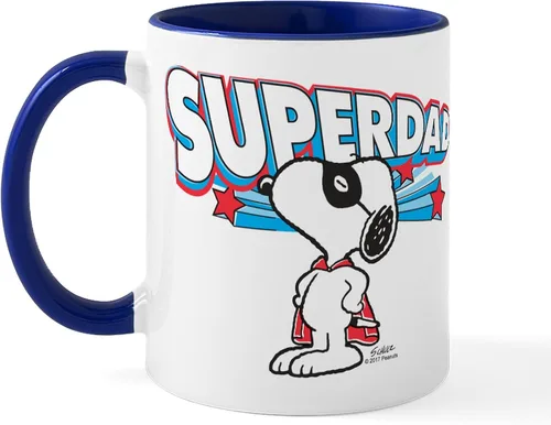 Miniatura 21 de CafePress Crabby Snoopy - Taza de café de cerámica (11 oz)