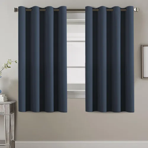 Miniatura 109 de H.VERSAILTEX - Cortinas blackout con aislamiento térmico y ojales en la parte superior, para patios, puertas correderas y división de habitaciones