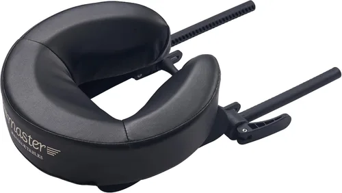 Master Massage Cuna facial de tamaño universal de lujo con cojín para mesa de masaje, reposacabezas de cama, soporte de cojín ajustable de 6 vías
