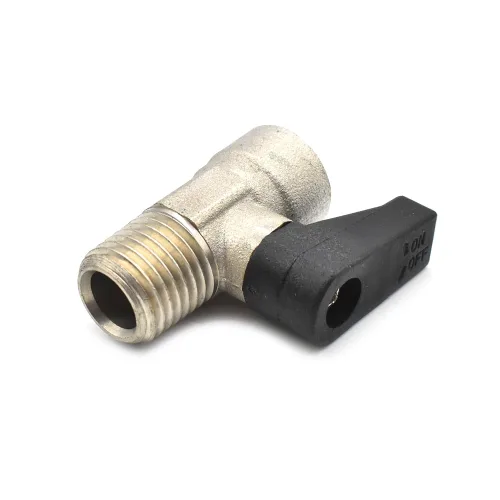 Miniatura 2 de Interstate Pneumatics VP40 1/4" MPT Mini Válvula de Drenaje para Compresores de Aire