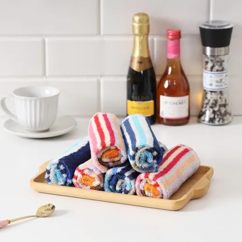 Miniatura 2 de Oeleky - Paños de cocina para lavar platos, trapos de platos ultra absorbentes, paños de limpieza de algodón, paquete de 8, 12x12 pulgadas
