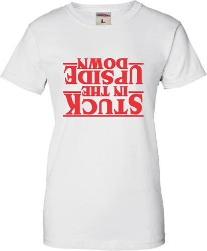 Miniatura 44 de Go All Out Camiseta para mujer Stuck in The Upside Down