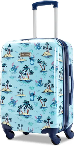 American Tourister Disney - Equipaje rígido con ruedas giratorias, Varios colores, Equipaje duro Disney con ruedas giratorias