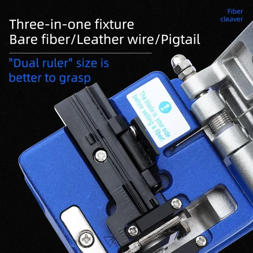 Miniatura 5 de Kit de herramientas de fibra óptica FTTH con cortador 36000 FC-6S y cable de caída de fibra óptica Pelacables de fibra óptica CFS-3 acero inoxidable
