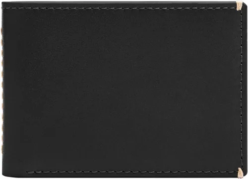 Miniatura 6 de Fossil Billetera de cuero delgada minimalista plegable con bolsillo frontal para hombres