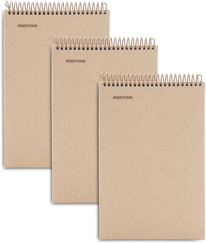 Miniatura 17 de Mintra Office - Cuadernos 100% reciclados, caña de azúcar, Design Cover 3pk