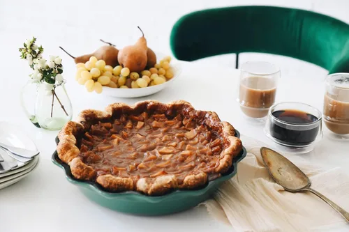 Miniatura 2 de Le Creuset - Molde para tartas Heritage de cerámica, 22.86 cm, alcachofa Artichaut