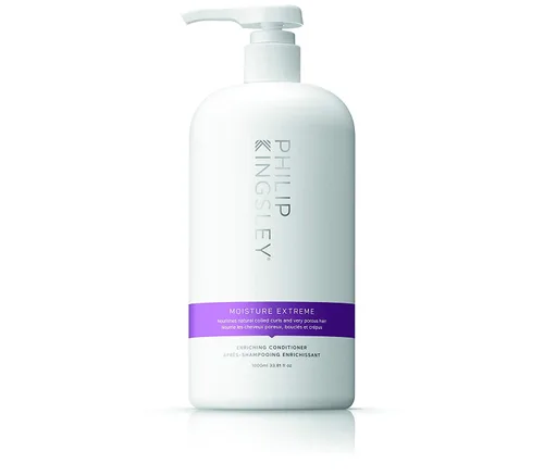 PHILIP KINGSLEY | Acondicionador enriquecedor extremo de humedad | Para cabello rizado, seco y dañado | Hidrata, hidrata y añade brillo | Desenreda