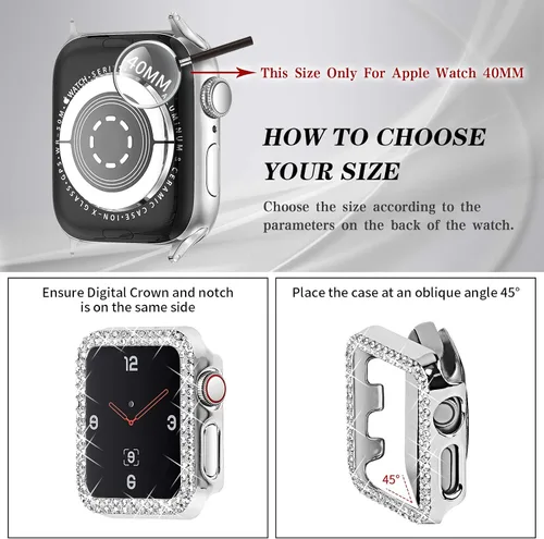 Miniatura 2 de Joyozy - Bandas de repuesto, delgadas y a la moda compatibles con Apple Watch de 1.49, 1.57, 1.65 y 1.73 pulgadas, de resina, muy cómodas