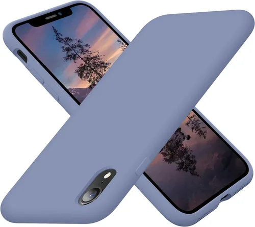 Miniatura 10 de Cordking - Carcasas para iPhone XR, de silicona muy delgada, a prueba de golpes, con forro de microfibra suave a prueba de rayones, de 6.1 pulgadas