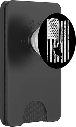 Miniatura 8 de Paramotor Powered Parapente USA American Flag PopSockets PopGrip: agarre intercambiable para teléfonos y tabletas