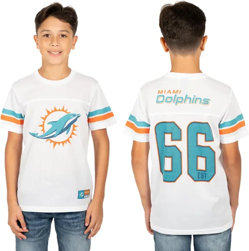 Miniatura 32 de Ultra Game NFL - Camiseta de malla vintage para niños