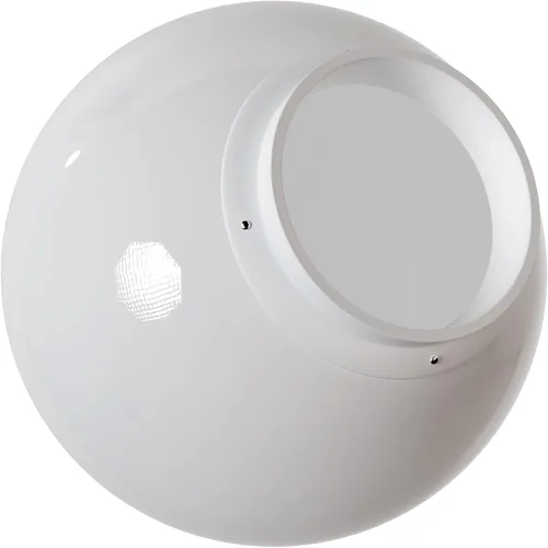 Miniatura 15 de KASTLITE Difusor de luz de acrílico transparente de 18 pulgadas para exteriores, textura suave con apertura sin cuello de 5.25 pulgadas, fabricado