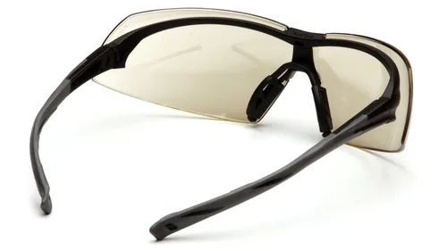 Miniatura 4 de Pyramex Onix - Gafas de seguridad, lentes de espejo para interiores y exteriores con marco negro