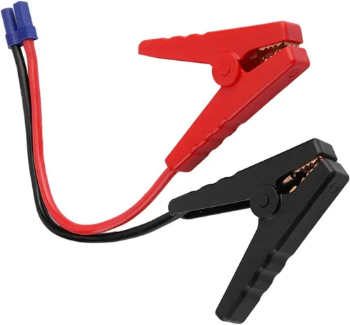 Miniatura 3 de Clips Booster Jumper Cable, Car Emergencia Jump Starter Batería Clip Pruebas Abrazadera EC5 Enchufe Conector 12V