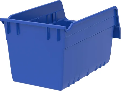 Miniatura 3 de Akro-Mils 30090 ShelfMax - Caja de almacenamiento de plástico, (12 x 6 x 6 pulgadas), azul, (paquete de 10)
