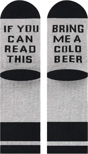 Miniatura 3 de Zmart If You Can Read This Socks with Funny Saying for Men Teens Novelty Gifts