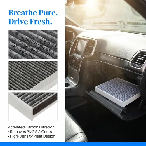Miniatura 2 de Paquete de 2 filtros de aire de cabina BW157 para aire acondicionado de AVALON CAMRY COROLLA PRIUS RAV4 Highlander Sienna Venza ES250 ES350 ES300h