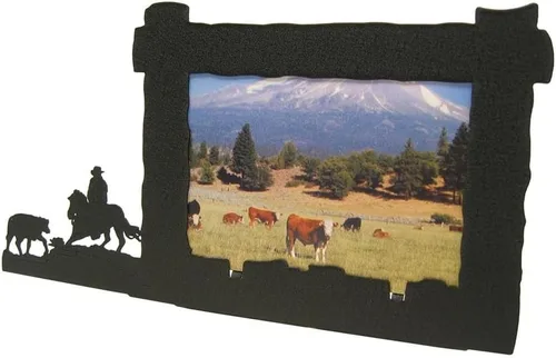 Miniatura 15 de Innovative Fabricators, Inc. American Steel Farm & Ranch - Marco de fotos, tractor de tracción en las cuatro ruedas, paisaje de 5 x 7, fabricado