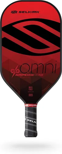 Selkirk Sport Paleta de pickleball amplificada 2024 | Pala de pickleball de fibra de vidrio con un núcleo de polipropileno X5 | Raquetas de Rojo