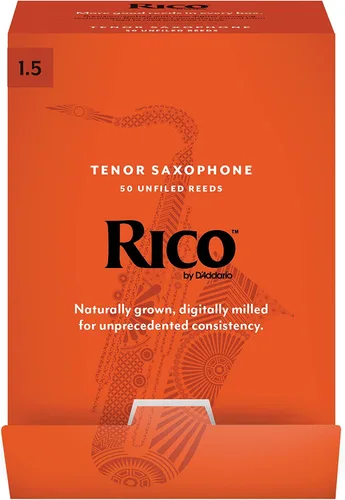Miniatura 9 de D’Addario Woodwinds - Rico Lengüetas de saxofón tenor - Lengüetas para saxofón tenor - Lengüetas de saxofón tenor elaboradas para principiantes