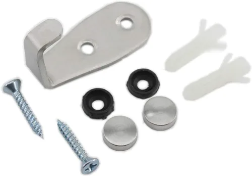 Miniatura 5 de Ganchos de acero inoxidable para colgar toallas, llaves, sombreros, ganchos de pared para cocina y baño, para interiores y exteriores, paquete de 8