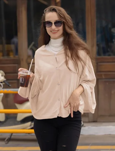 Miniatura 15 de MissShorthair Versatile Women's Shawl Wrap – Soft Knitted Poncho Cape Scarf for Fall Winter