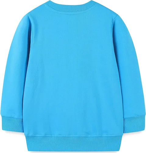 Miniatura 2 de Bumeex Sudadera de algodón con cuello redondo para niño pequeño 2-7 años