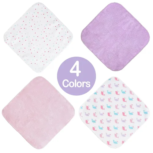 Miniatura 4 de softan Toallitas para bebé, paquete de 24 toallitas de baño para bebé extrasuaves y ultra absorbentes, toallitas faciales para bebé unisex
