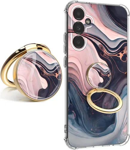 Miniatura 29 de para Samsung Galaxy a15 5G [Funda de Mármol Delgada]+[Anti-Caída Protectora] Fundas de Teléfono de TPU Suave y Elegantes para Mujeres de 6.5 Pulgadas