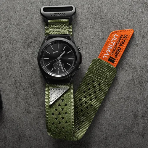 Miniatura 8 de ULTIMAL Correa de reloj de 0.866 in compatible con Garmin Vivoactive 4/Forerunner 255 265 570/Venu 4 3 2, compatible con Amazfit GTR 4 3 2/Bip 6 5