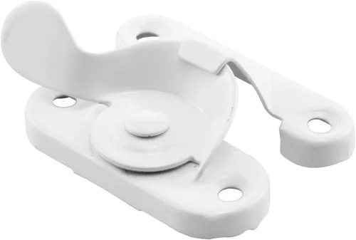 Prime-Line F 2619 Cerradura de banda, centro de agujeros de 1-15/16 y 2 pulgadas, se adapta a ventanas de madera colgadas simples/dobles, acero
