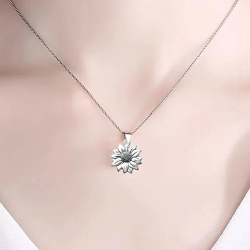 Miniatura 5 de BronaGrand 60pcs Sunflower Pendant Charms Alloy Sunflower Bead Charms Flower Charms Pendants Craft Supplies for DIY Jewelry Earrings Necklace