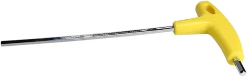 Utoolmart Llave Allen con mango en T, 0.197 in, métrica, 70 #, acero con mango en T, llave hexagonal de 7.874 in de longitud total
