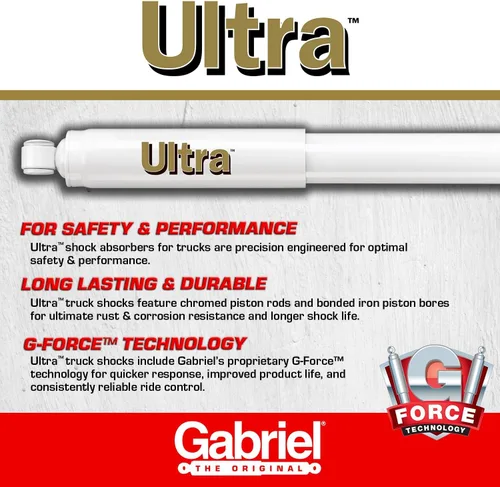 Miniatura 3 de Gabriel Amortiguadores de camión ultra traseros G63173 para Toyota T100 RWD 93-98 (1 paquete)