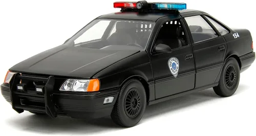 Miniatura 4 de Jada Robocop 35 aniversario 1:24 OCP Ford Taurus - Coche fundido a presión y figura de Robocop de 2.75 pulgadas, juguetes para niños y adultos