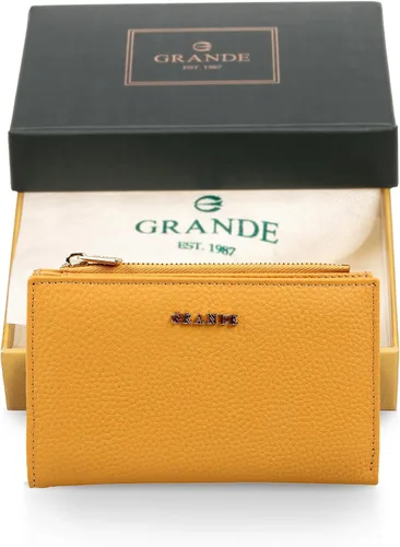 Miniatura 78 de Grande -2804 Cartera para mujer, Naranja, Minimalista