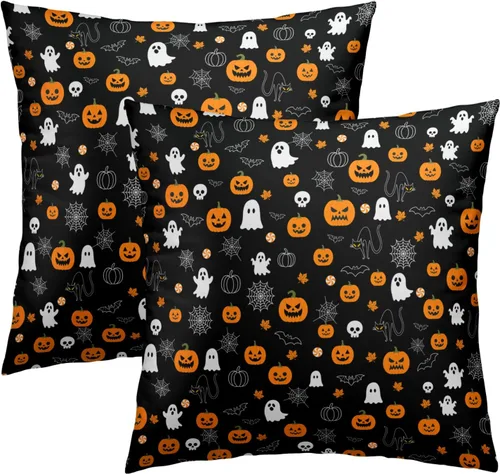 Miniatura 15 de Funda de almohada marrón con estampado de leopardo - 2 piezas Funda de almohada de guepardo de 16x16 pulgadas Fundas de almohada de algodón
