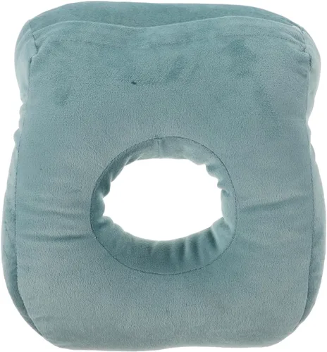 Miniatura 2 de PRETYZOOM Almohada ergonómica boca abajo para cirugía ocular, siesta de oficina, diseño de espuma viscoelástica para alivio de cuello y hombros