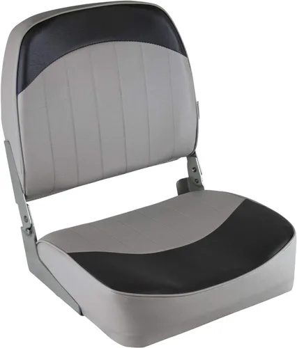Miniatura 8 de Wise 8WD734PLS-661 Asiento estándar de espalda baja para barco, Gris/Rojo Disponible en diferentes