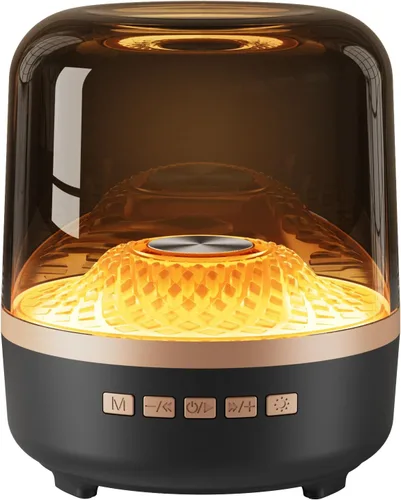 Altavoz Bluetooth con sonido HD y luces, inalámbrico portátil, batería de larga duración, emparejamiento TWS, para el hogar, fiesta, al aire libre,