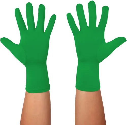 Miniatura 3 de Aniler Guantes de elastano hasta la muñeca para hombres y mujeres, para bodas, fiestas, Navidad, disfraces, fiestas, bailes