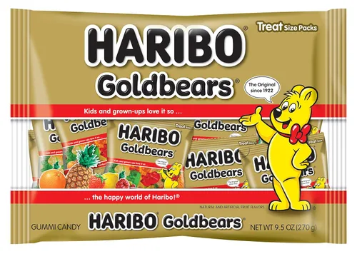 Miniatura 14 de Haribo Gummi Candy, Goldbears, 2 onzas (paquete de 4)