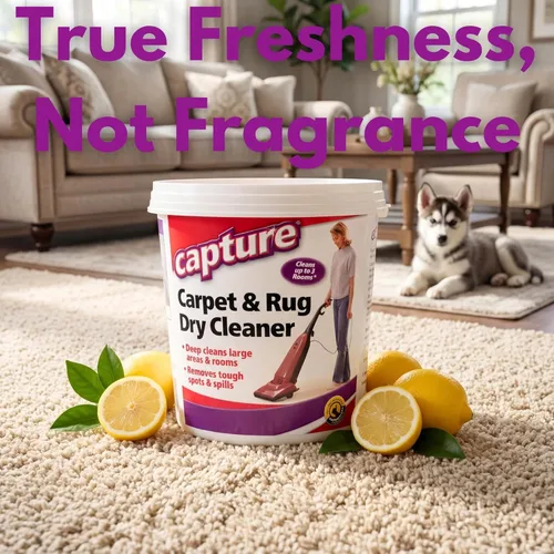 Miniatura 4 de Capture Carpet Total Care Kit 250 – Sofá y tapicería para el hogar, alfombra de coche, perros y gatos Solución limpiador de alfombras para mascotas
